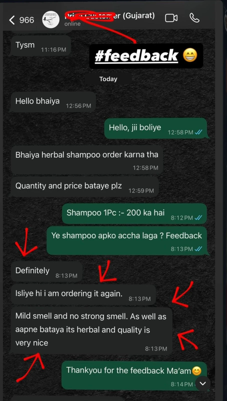 Ranveer Chauher testimonial